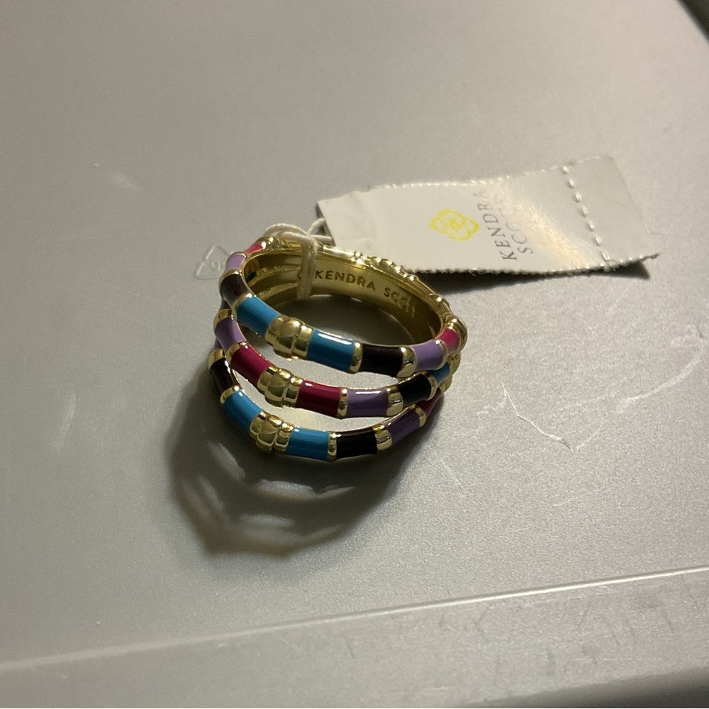 🐘🐘💓 Kendra Scott Triple Band Ring - Picture 5 of 5